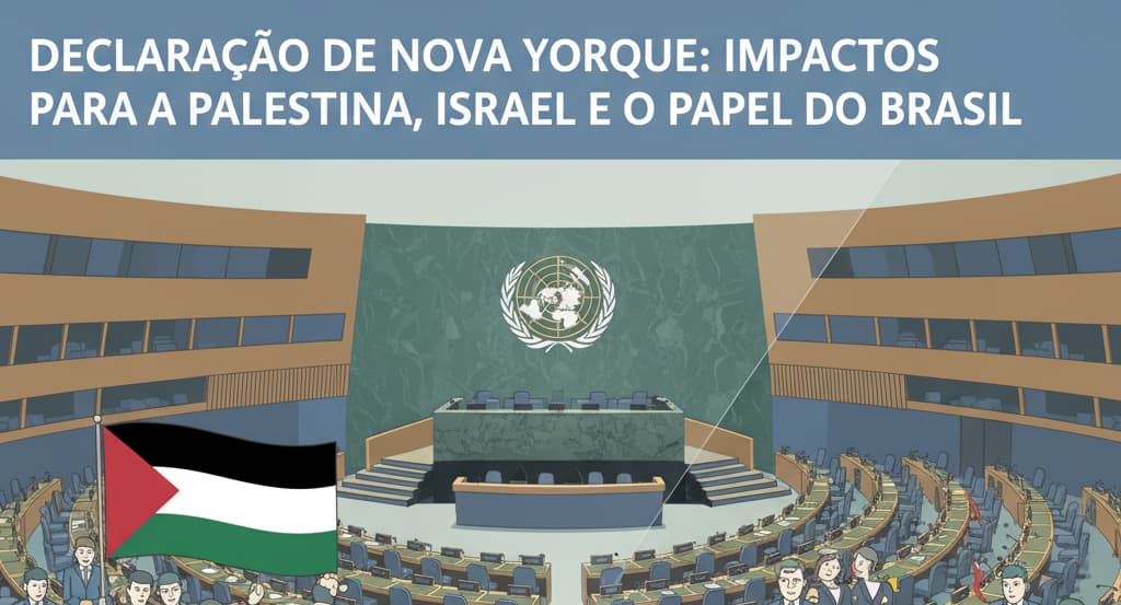 O que a "Declaração de Nova Iorque" realmente muda: poder, direito e o novo custo do isolamento